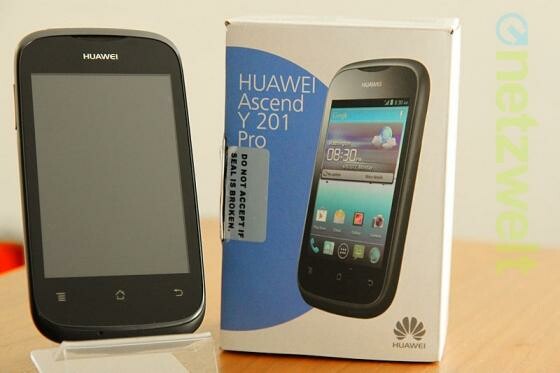 Das Huawei Ascend Y201 Pro gibt es mittlerweile für rund 80 Euro zu kaufen. (Bild: netzwelt) Das Huawei Ascend Y201 Pro gibt es mittlerweile für rund 80 Euro zu kaufen. (Bild: netzwelt)