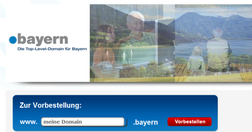 Die ICANN wird Ende April über die Zulassung neuer Top-Level-Domains wie .bayern entscheiden. (Bild: Screenshot .punktbayern.de) Die ICANN wird Ende April über die Zulassung neuer Top-Level-Domains wie .bayern entscheiden. (Bild: Screenshot .punktbayern.de)