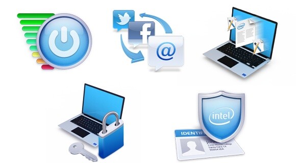 Intels Ultrabook-Plattform besteht aus fünf Komponenten. (Bilder: Intel, Montage: netzwelt) Intels Ultrabook-Plattform besteht aus fünf Komponenten. (Bilder: Intel, Montage: netzwelt)