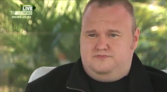 Kim Dotcom hier bei einem Interview mit dem Nachrichtensender 3 News New Zealand. (Bild: Screenshot YouTube/3NewsNZ) Kim Dotcom hier bei einem Interview mit dem Nachrichtensender 3 News New Zealand. (Bild: Screenshot YouTube/3NewsNZ)