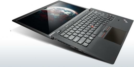 Das Lenovo X1 Carbon bietet einen sehr großen Display-Winkel von bis zu 180 Grad (Bild: Lenovo) Das Lenovo X1 Carbon bietet einen sehr großen Display-Winkel von bis zu 180 Grad (Bild: Lenovo)