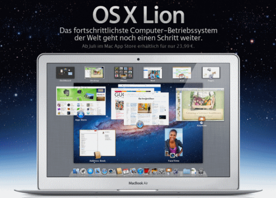 Mac OS X Lion: In FileVault gibt es offenbar eine Sicherheitslücke. (Bild: Screenshot Apple.de) Mac OS X Lion: In FileVault gibt es offenbar eine Sicherheitslücke. (Bild: Screenshot Apple.de)