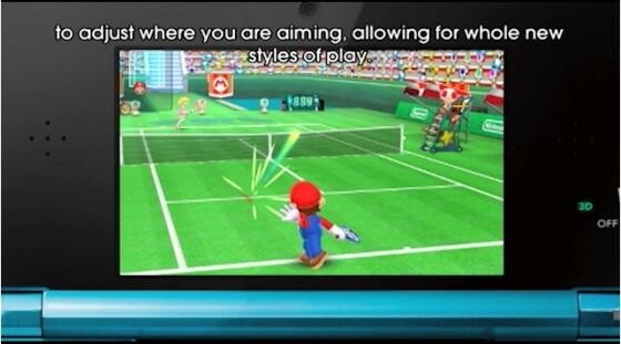 Auch für Mario Tennis 3DS kündigte Satoru Iwata einen Verkaufsstart an. (Bild: Screenshot/Nintendo Direct) Auch für Mario Tennis 3DS kündigte Satoru Iwata einen Verkaufsstart an. (Bild: Screenshot/Nintendo Direct)