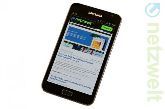 Der Nachfolger des Galaxy Note soll Gerüchten zufolge im Oktober erscheinen. (Bild: netzwelt) Der Nachfolger des Galaxy Note soll Gerüchten zufolge im Oktober erscheinen. (Bild: netzwelt)