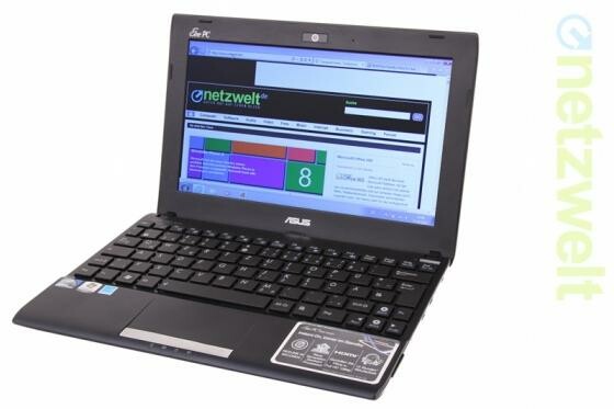 Ein Netbook: Asus EeePC 1025C (Bild: netzwelt) Ein Netbook: Asus EeePC 1025C (Bild: netzwelt)