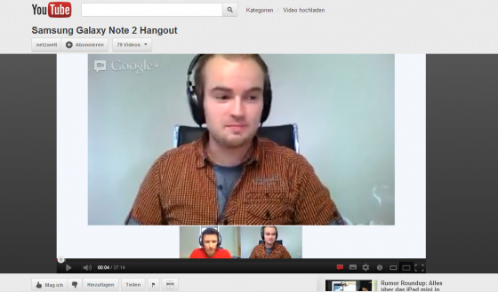 Die netzwelt-Sprechstunde als Stream bei Youtube. (Bild: Screenshot Youtube netzwelt.de) Die netzwelt-Sprechstunde als Stream bei Youtube. (Bild: Screenshot Youtube netzwelt.de)