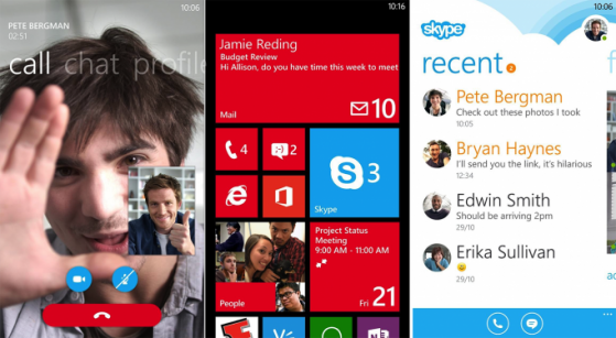 Die neue Skype-Vorabversion in all ihren Facetten. (Bild: wpcentral.com) Die neue Skype-Vorabversion in all ihren Facetten. (Bild: wpcentral.com)