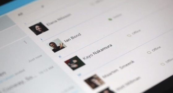Die neue Version der App nutzt die gesamte Größe von Tablet-Bildschirmen (Bild: Skype) Die neue Version der App nutzt die gesamte Größe von Tablet-Bildschirmen (Bild: Skype)