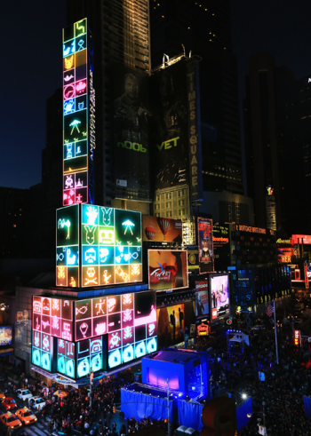 Nokia übernahm am Karfreitag den New Yorker Time Square. (Bild: Nokia) Nokia übernahm am Karfreitag den New Yorker Time Square. (Bild: Nokia)