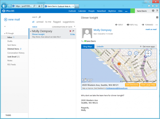 In Office 2013 können Word und Co. durch Apps ergänzt werden. (Bild: Microsoft) In Office 2013 können Word und Co. durch Apps ergänzt werden. (Bild: Microsoft)