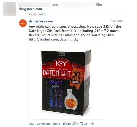 Peinlich: Ein Nutzer machte unfreiwillig Werbung für ein Gleitgel. (Bild: ZDNet.com) Peinlich: Ein Nutzer machte unfreiwillig Werbung für ein Gleitgel. (Bild: ZDNet.com)