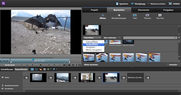 In Premiere Elements ist es ganz einfach, die Qualität eines Videos zu verbessern. (Bild: netzwelt) In Premiere Elements ist es ganz einfach, die Qualität eines Videos zu verbessern. (Bild: netzwelt)