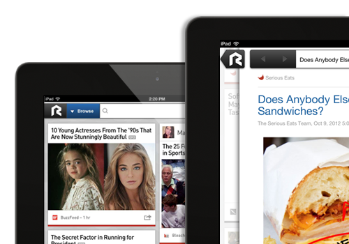 Vom RockMelt Browser gibt es jetzt auch eine iPad-Version (Bild: rockmelt.com) Vom RockMelt Browser gibt es jetzt auch eine iPad-Version (Bild: rockmelt.com)