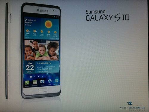 Ist das das Samsung Galaxy S3? Das Bild soll Samsungs neues Smartphone-Flaggschiff zeigen. (Bild: Sammyhub) Ist das das Samsung Galaxy S3? Das Bild soll Samsungs neues Smartphone-Flaggschiff zeigen. (Bild: Sammyhub)