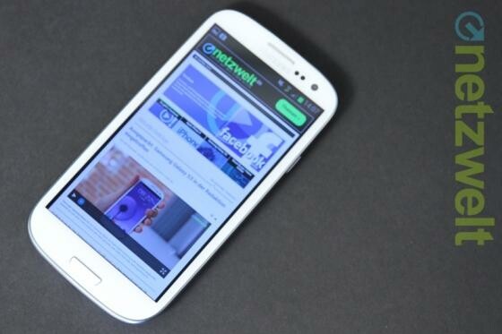 Das Samsung Galaxy S3 ist wie viele Samsung-Smartphones von der Sicherheitslücke betroffen. (Bild: netzwelt) Das Samsung Galaxy S3 ist wie viele Samsung-Smartphones von der Sicherheitslücke betroffen. (Bild: netzwelt)