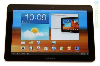 Das Samsung Galaxy Tab 10.1 darf in den Niederlanden verkauft werden. (Bild: netzwelt) Das Samsung Galaxy Tab 10.1 darf in den Niederlanden verkauft werden. (Bild: netzwelt)