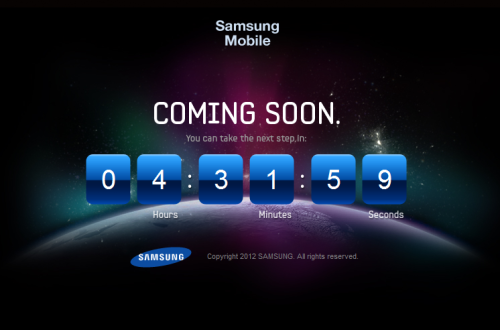 Samsung macht mit einem Countdown neugierig: Bald will der Hersteller einen Vorgeschmack auf das nächste Galaxy-Handy geben. (Bild: Screenshot tgeltaayehxnx.com) Samsung macht mit einem Countdown neugierig: Bald will der Hersteller einen Vorgeschmack auf das nächste Galaxy-Handy geben. (Bild: Screenshot tgeltaayehxnx.com)