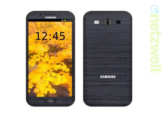 So könnte das Galaxy S4 aussehen. (Bild: netzwelt) So könnte das Galaxy S4 aussehen. (Bild: netzwelt)