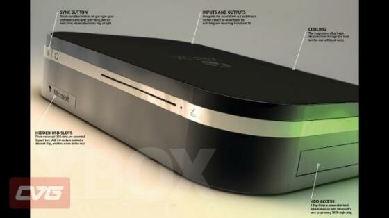 So könnte die neue Konsole laut Xbox World aussehen. (Bild: computerandvideogames.com) So könnte die neue Konsole laut Xbox World aussehen. (Bild: computerandvideogames.com)