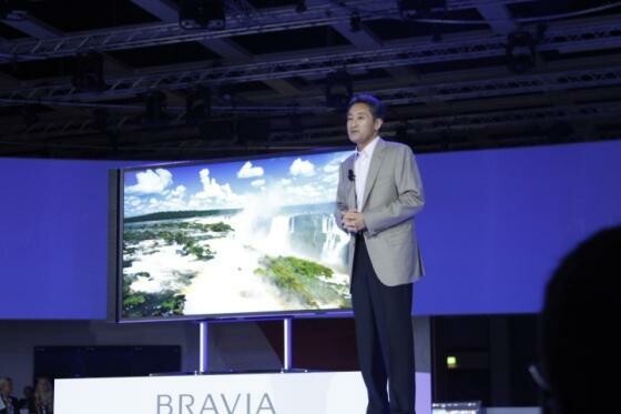 Sony hat auf der IFA einen neuen 4K-Fernseher enthüllt. (Bild: netzwelt) Sony hat auf der IFA einen neuen 4K-Fernseher enthüllt. (Bild: netzwelt)