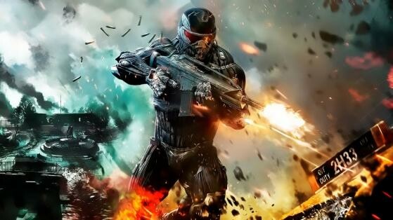 Spieler können im interaktiven Crysis 3-Video selbst Entscheidungen treffen. (Bild: Crytek) Spieler können im interaktiven Crysis 3-Video selbst Entscheidungen treffen. (Bild: Crytek)