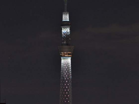Der Tokio Sky Tree ist schon fast fertig. (Bild: Kenplatz/Nikkei) Der Tokio Sky Tree ist schon fast fertig. (Bild: Kenplatz/Nikkei)
