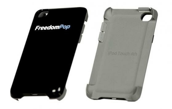 Vewandelt einen iPod touch in ein iPhone: Freedom Sleeve von Freedompop (Bild: Kickstarter.com) Vewandelt einen iPod touch in ein iPhone: Freedom Sleeve von Freedompop (Bild: Kickstarter.com)