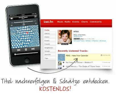Weil im Netz einige Passwörter von Laft.fm aufgetaucht sind, sollten Nutzer ihre Kennwörter vorsichtshalber ändern. (Bild: Screenshot lastfm.de) Weil im Netz einige Passwörter von Laft.fm aufgetaucht sind, sollten Nutzer ihre Kennwörter vorsichtshalber ändern. (Bild: Screenshot lastfm.de)