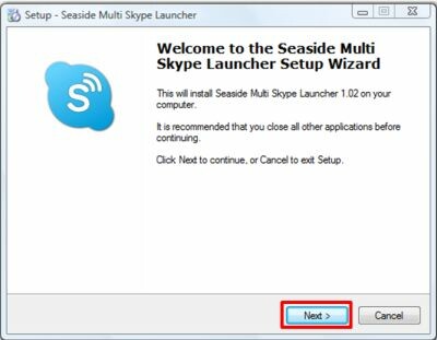 Setup-Launcher (Bild: Seaside // the sz development) Setup-Launcher (Bild: Seaside // the sz development)