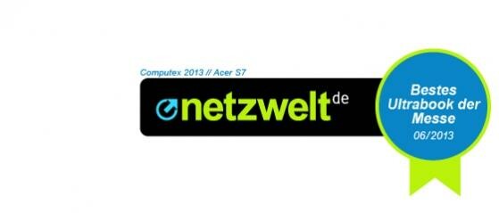 Das Acer S7-392 bietet clevere Detaillösungen und verfügt nun über ein hochauflösendes Display. (Bild: netzwelt) Das Acer S7-392 bietet clevere Detaillösungen und verfügt nun über ein hochauflösendes Display. (Bild: netzwelt)