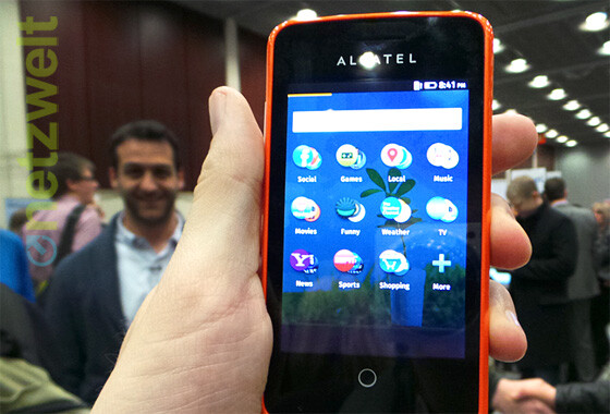 Mit dem Alcatel One Touch Fire wird congstar ab Herbst ein Firefox-Handy in Deutschland anbieten. (Bild: netzwelt) Mit dem Alcatel One Touch Fire wird congstar ab Herbst ein Firefox-Handy in Deutschland anbieten. (Bild: netzwelt)