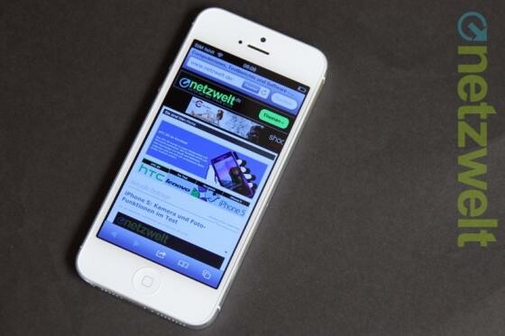 Im iPhone 5 (Bild) arbeitet ein A6-Chip. Den A9-Chip im iPhone 7 soll Samsung liefern. (Bild: netzwelt) Im iPhone 5 (Bild) arbeitet ein A6-Chip. Den A9-Chip im iPhone 7 soll Samsung liefern. (Bild: netzwelt)