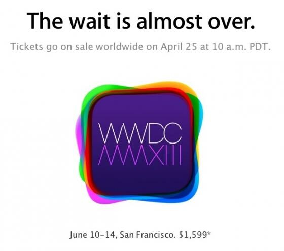 Apple hat den Start der WWDC 2013 auf den 10. Juni gelegt. (Bild: Screenshot Apple) Apple hat den Start der WWDC 2013 auf den 10. Juni gelegt. (Bild: Screenshot Apple)