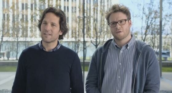 Auch bekannte Schauspieler traten in den Spots auf. (Bild: Screenshot Samsung) Auch bekannte Schauspieler traten in den Spots auf. (Bild: Screenshot Samsung)