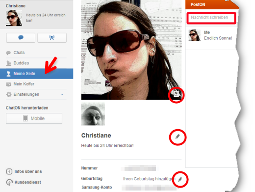 Bild 12: Meine Seite. (Bild: Screenshot) Bild 12: Meine Seite. (Bild: Screenshot)