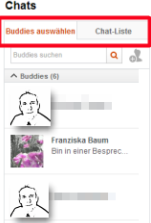 Bild 2: ChatON als Web-Anwendung. (Bild: Screenshot) Bild 2: ChatON als Web-Anwendung. (Bild: Screenshot)