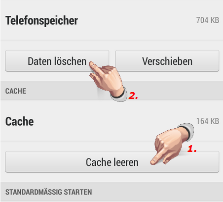 Bild6: Alle Anwendungsdaten löschen. (Bild: Screenshot) Bild6: Alle Anwendungsdaten löschen. (Bild: Screenshot)