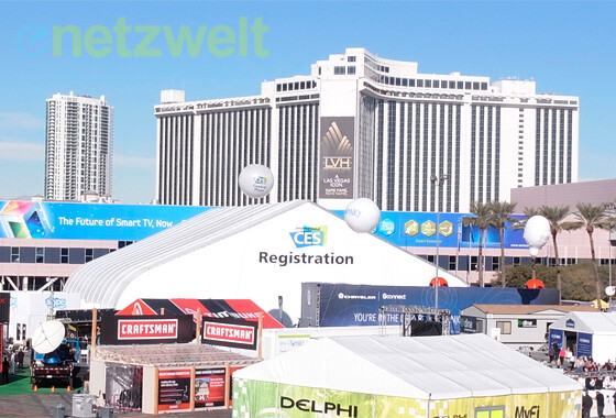 Die CES 2013 öffnet am 8. Januar ihre Türen. (Bild: netzwelt) Die CES 2013 öffnet am 8. Januar ihre Türen. (Bild: netzwelt)