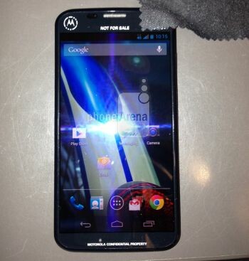 Bei diesem Smartphone soll es sich um das Motorola Moto X handeln. (Bild: PhoneArena) Bei diesem Smartphone soll es sich um das Motorola Moto X handeln. (Bild: PhoneArena)