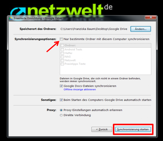 Drive 8 (Bild: Screenshot netzwelt) Drive 8 (Bild: Screenshot netzwelt)