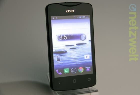 Dual-SIM-Smartphone für 99 Euro: das Acer Liquid Z3. (Bild: netzwelt) Dual-SIM-Smartphone für 99 Euro: das Acer Liquid Z3. (Bild: netzwelt)