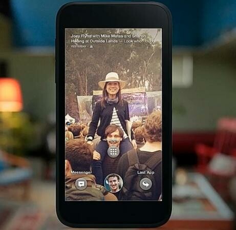 Facebook präsentiert mit Home einen Android-Launcher. (Bild: Screenshot Facebook Live-Stream) Facebook präsentiert mit Home einen Android-Launcher. (Bild: Screenshot Facebook Live-Stream)