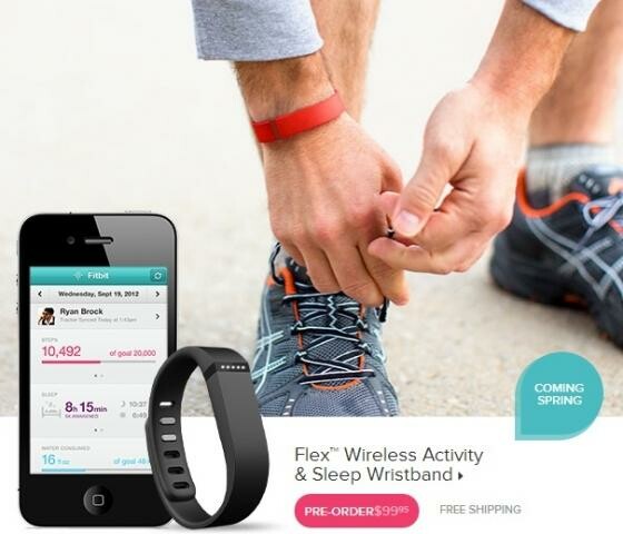 Fitbit Flex lässt sich bequem am Handgelenk tragen. (Bild: Screenshot Fitbit.com) Fitbit Flex lässt sich bequem am Handgelenk tragen. (Bild: Screenshot Fitbit.com)