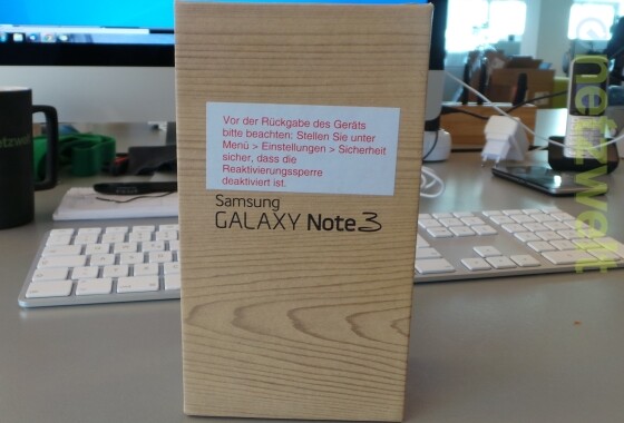 Hinter der Reaktivierungssperre des Note 3 verbirgt sich ein Diebstahlschutz. (Bild: netzwelt) Hinter der Reaktivierungssperre des Note 3 verbirgt sich ein Diebstahlschutz. (Bild: netzwelt)