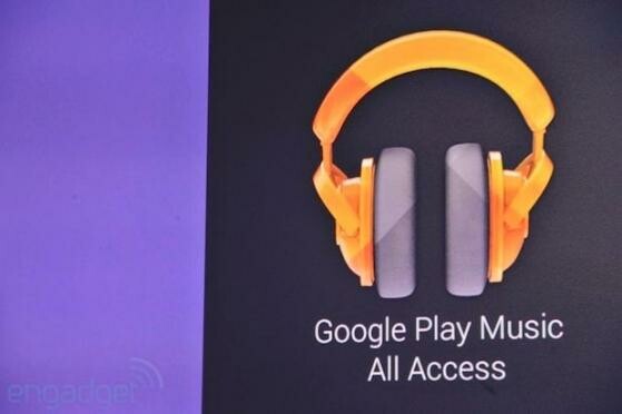 Google stellt mit Play Music All Access seinen eigenen Streaming-Dienst vor. (Bild: Engadget) Google stellt mit Play Music All Access seinen eigenen Streaming-Dienst vor. (Bild: Engadget)