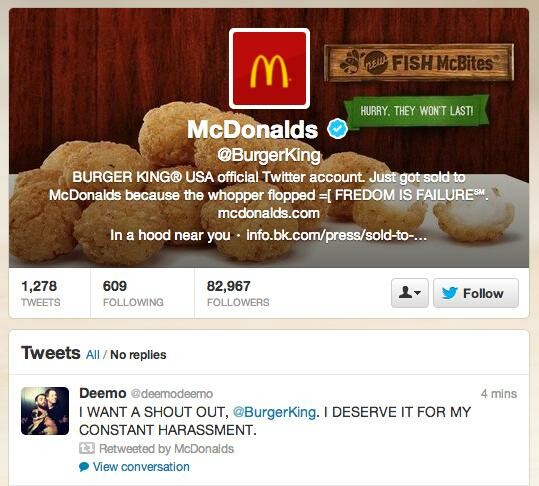Die Hacker haben einiges an dem Account verändert. (Bild: BuzzFeed) Die Hacker haben einiges an dem Account verändert. (Bild: BuzzFeed)