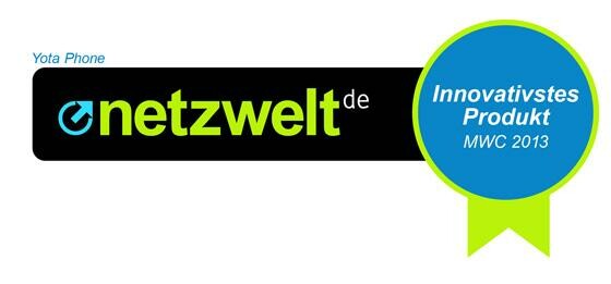 Das Innovativste Produkt auf dem MWC: Das Yota Phone. (Bild: netzwelt) Das Innovativste Produkt auf dem MWC: Das Yota Phone. (Bild: netzwelt)