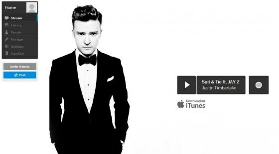 Justin Timberlake rührt auf und für MySpace ordentlich die Werbetrommel. (Bild: Screenshot new.myspace.com) Justin Timberlake rührt auf und für MySpace ordentlich die Werbetrommel. (Bild: Screenshot new.myspace.com)