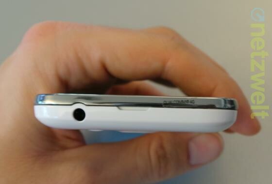 Dieser kleine Aufkleber markiert die größte Besonderheit des Galaxy Ace 3. Das Samsung-Smartphone unterstützt den neuen Mobilfunkstandard LTE (4G). (Bild: netzwelt) Dieser kleine Aufkleber markiert die größte Besonderheit des Galaxy Ace 3. Das Samsung-Smartphone unterstützt den neuen Mobilfunkstandard LTE (4G). (Bild: netzwelt)