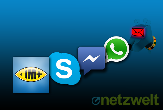 Kommunikation Android - Slider (Bild: netzwelt) Kommunikation Android - Slider (Bild: netzwelt)